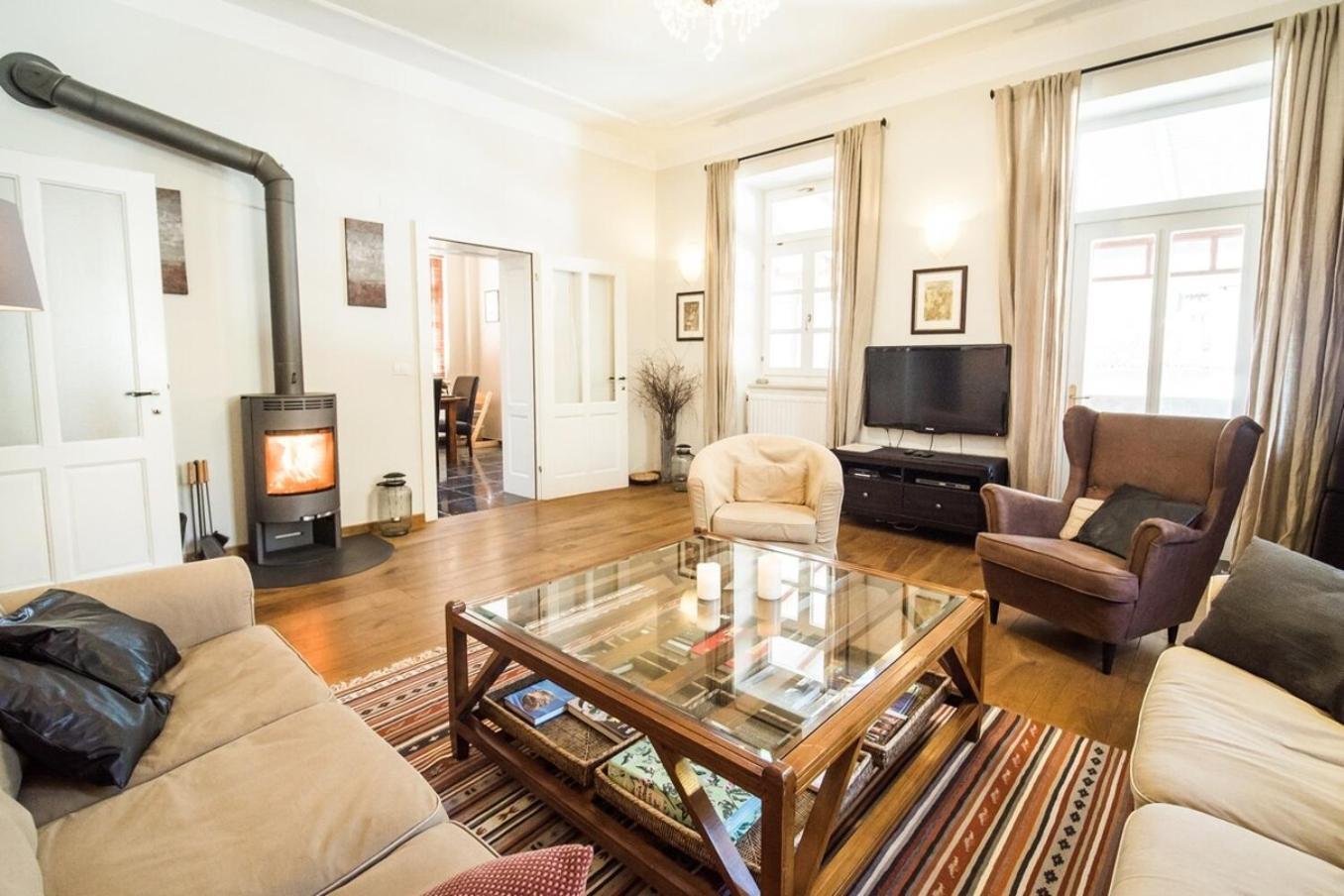 Most na SočiStylish Penthouse With Large Terrace公寓 外观 照片